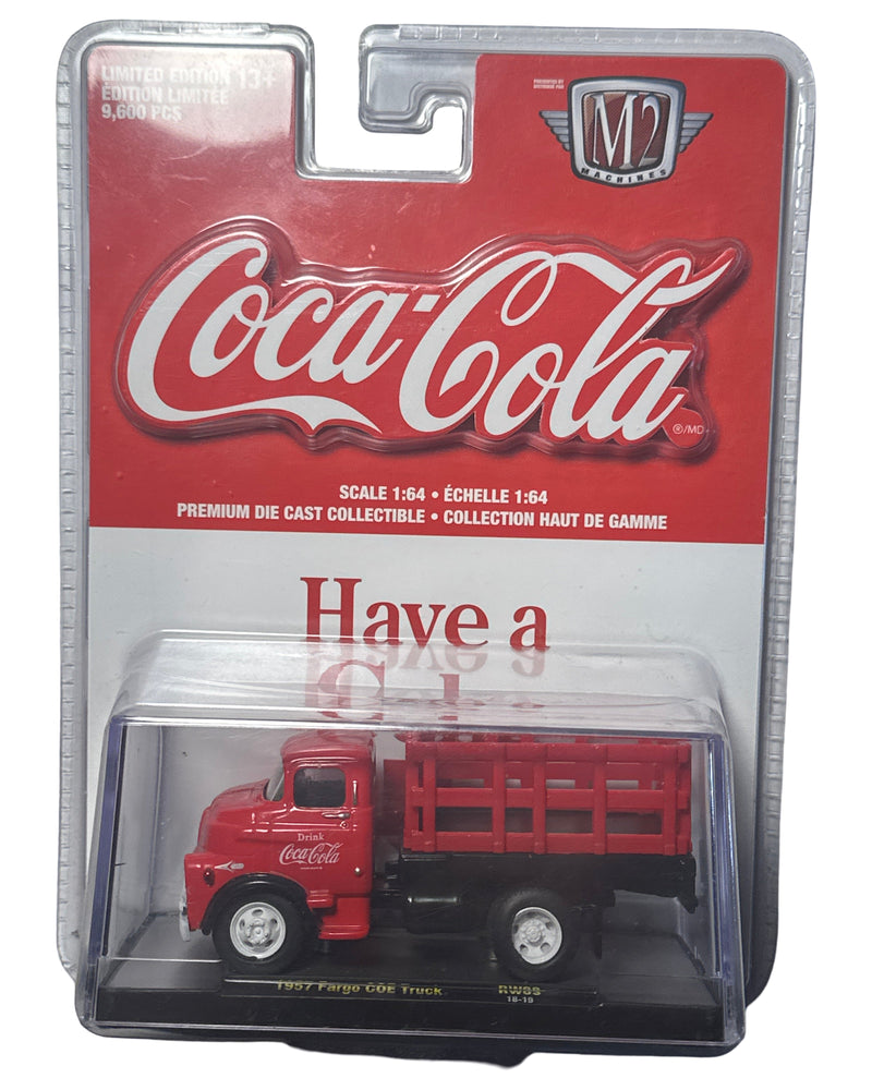 M2Machines Coca Cola Series 1957 Fargo COE Truck RWO3 (Online Order Only)