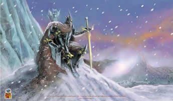 EGGGMT030 Dark Lord of Frozen Isles Playmat Nested Egg (ONLINE ORDER ONLY)