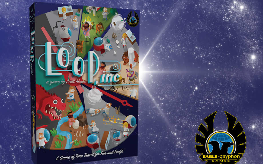 EGL101467 Loop Inc Time Travel Board Game Eagle Games (ONLINE ORDER ONLY)
