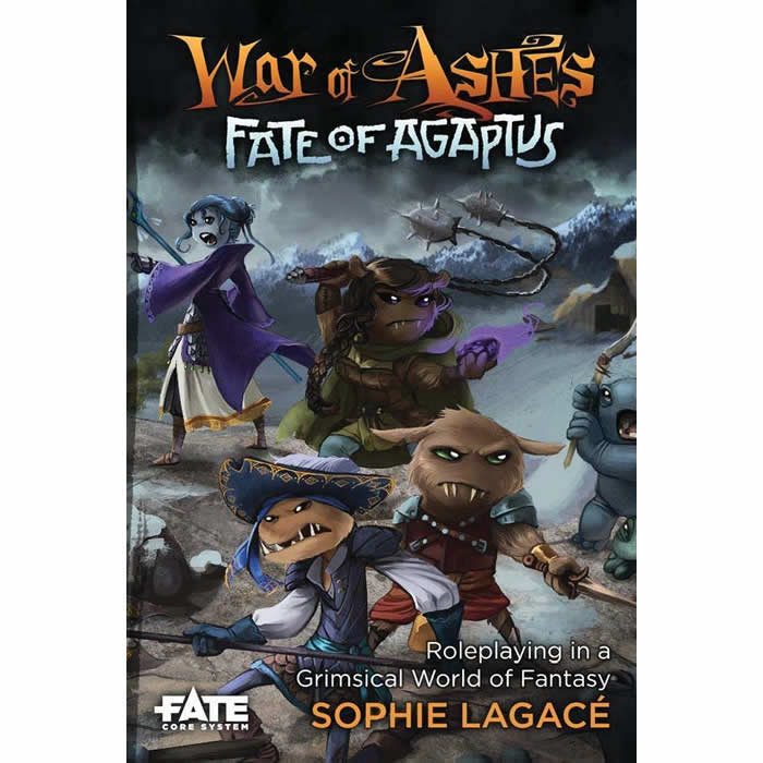 EHP0014 War Of Ashes Fate Of Agaptus Role Playing Evil Hat (ONLINE ORDER ONLY)