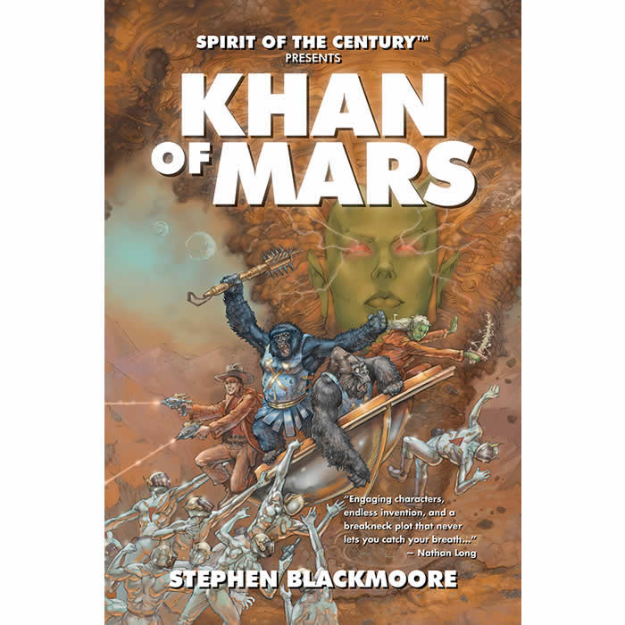 EHP2005 Spirit Of The Century Khan Of Mars Fiction Book Evil Hat Productions (ONLINE ORDER ONLY)