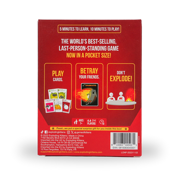 Exploding Kittens Original: Grab & Game Edition (ONLINE ORDER ONLY)