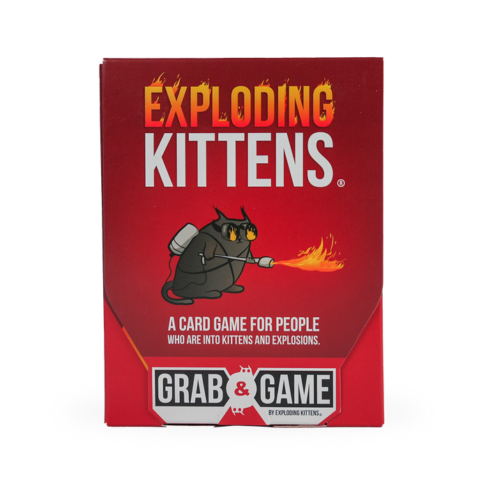 Exploding Kittens Original: Grab & Game Edition (ONLINE ORDER ONLY)