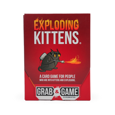Exploding Kittens Original: Grab & Game Edition (ONLINE ORDER ONLY)
