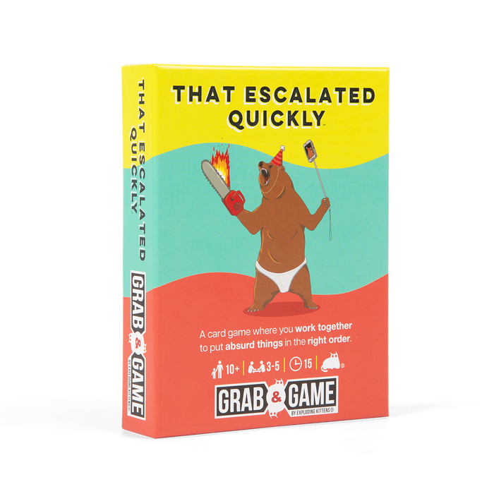 That Escalated Quickly: Grab & Game Edition (ONLINE ORDER ONLY)