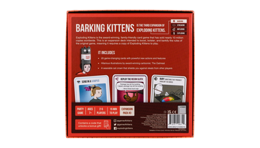 Exploding Kittens: Barking Kittens Expansion (ONLINE ORDER ONLY)