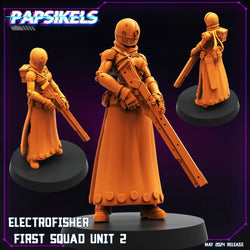 3D Printed Papsikels Electrofisher First Squad Set May 2024 Cyberpunk 28mm 32mm (Online Only)