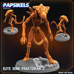 3D Printed Papsikels Elite Xeno Praetorians Set January 2025 - Scifi 28mm 32mm (Online Only)