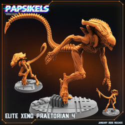 3D Printed Papsikels Elite Xeno Praetorians Set January 2025 - Scifi 28mm 32mm (Online Only)