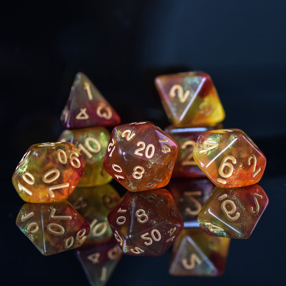 Elixir of Vitality Acrylic Dice Set (ONLINE ORDER ONLY)