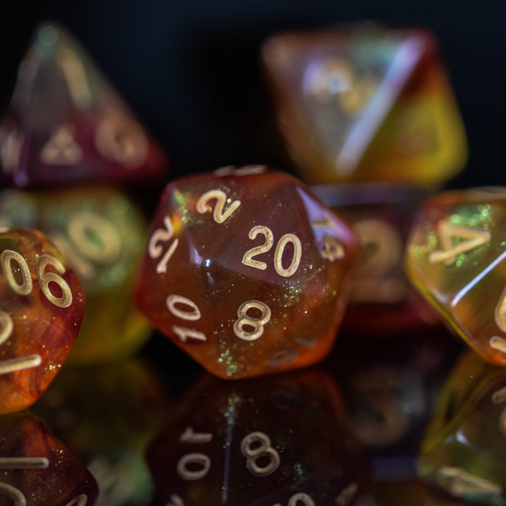 Elixir of Vitality Acrylic Dice Set (ONLINE ORDER ONLY)
