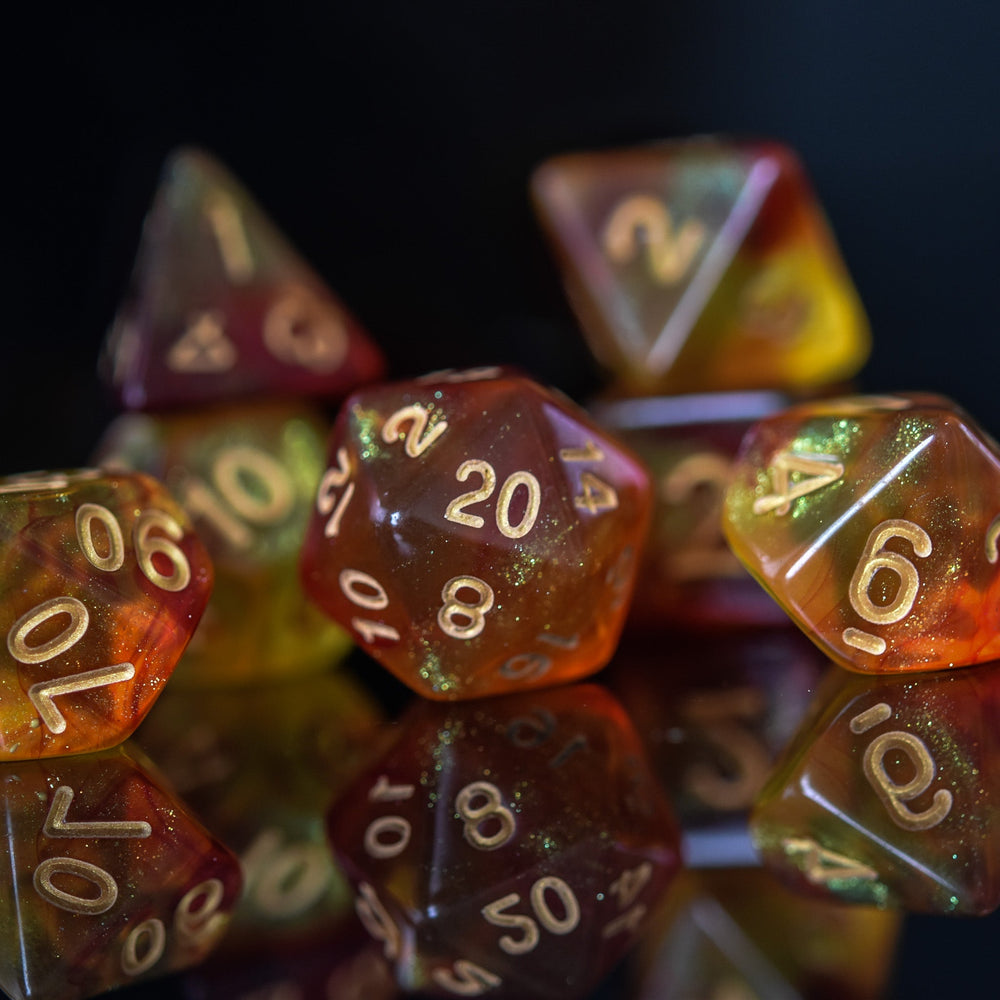 Elixir of Vitality Acrylic Dice Set (ONLINE ORDER ONLY)