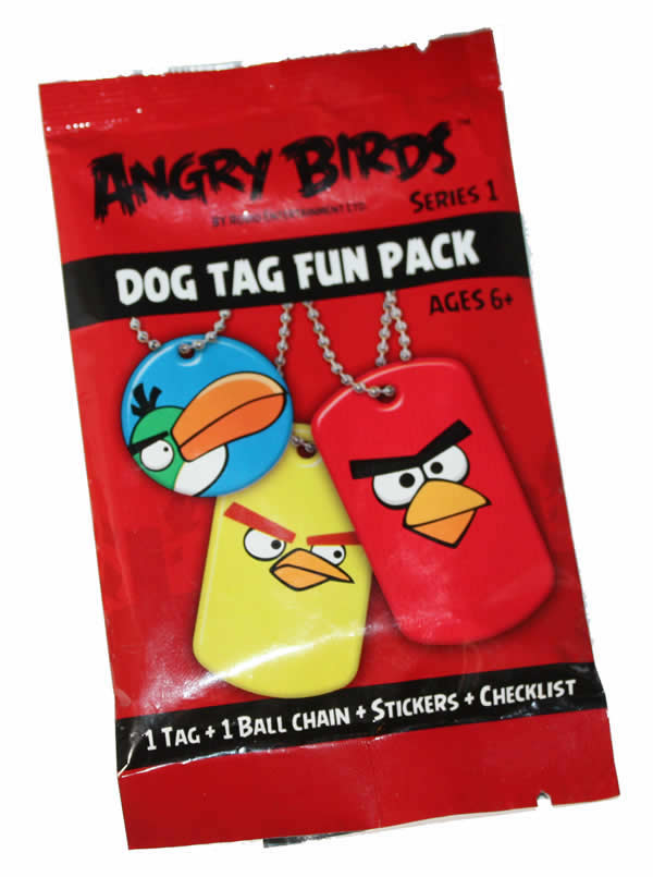 ENTAB1884 Angry Birds Dog Tags Enterplay (ONLINE ORDER ONLY)