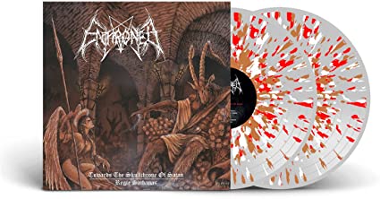 TOWARDS THE SKULLTHRONE / REGIE SATHANAS (CLEAR VINYL WITH BROWN/RED/WHITE SPLATTER) [Vinyl]