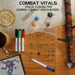 Enhance: Acrylic Character Sheet Set (ONLINE ORDER ONLY)