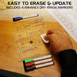Enhance: Acrylic Character Sheet Set (ONLINE ORDER ONLY)