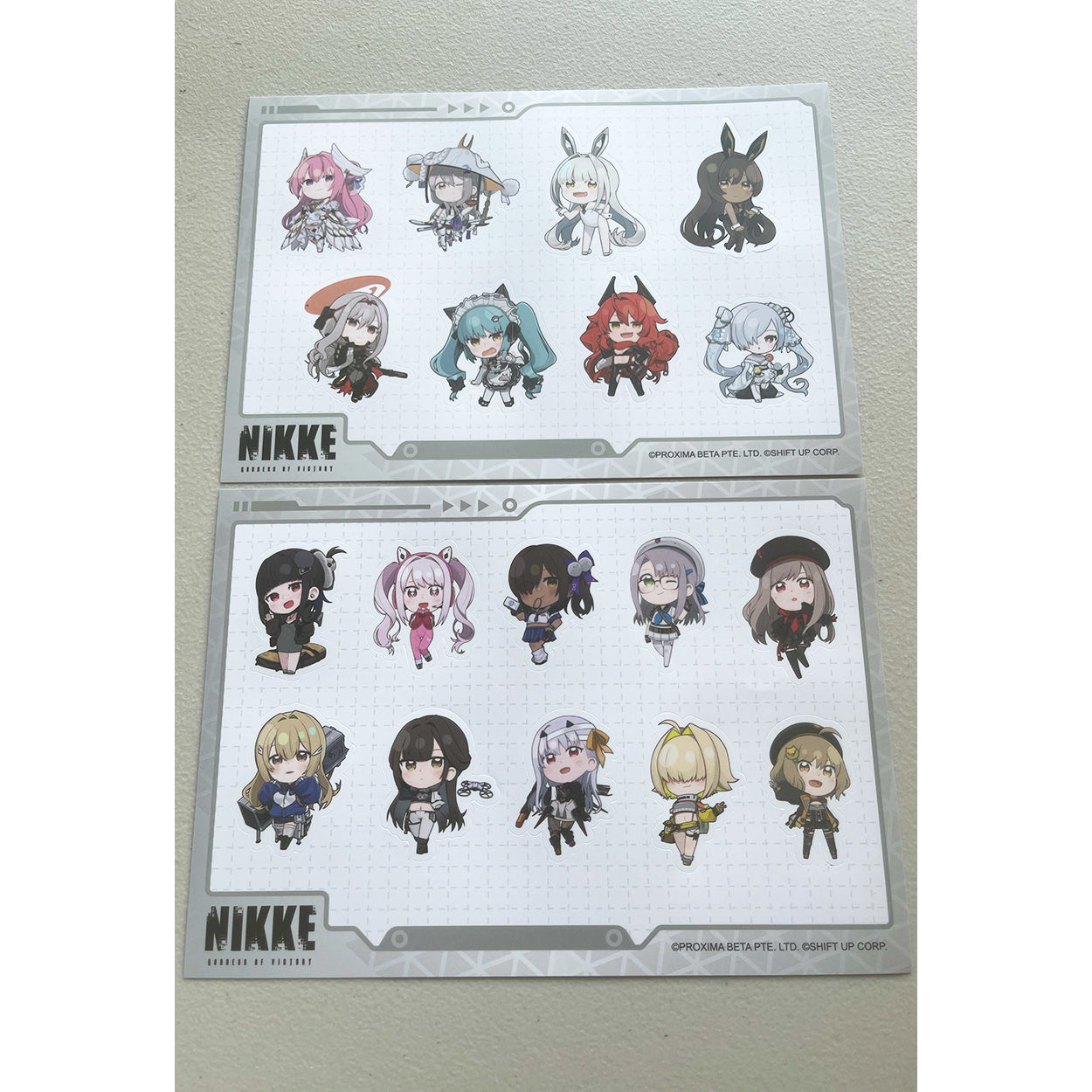 Euphoric Production Sticker Sheet JAPANESE - Goddess of Victory: NIKKE Comiket C105 (Online Order Only)