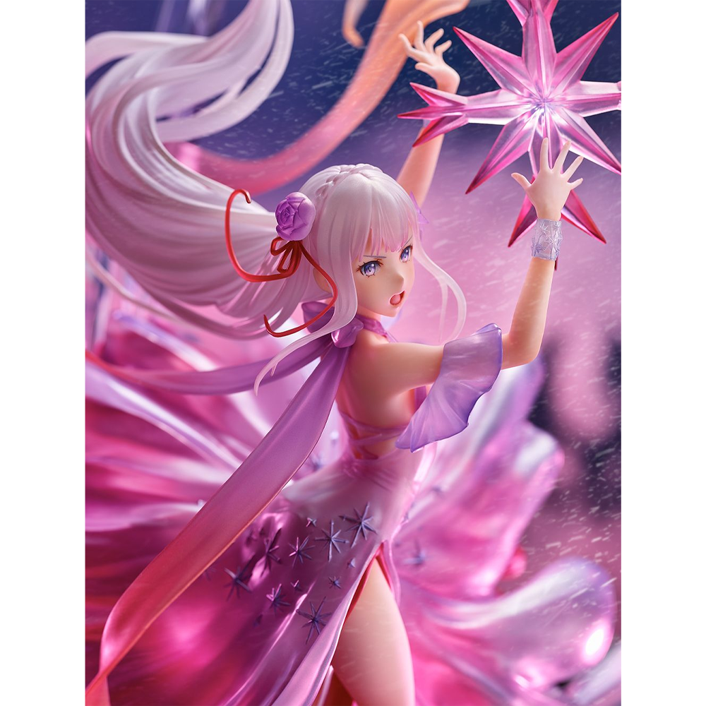 eStream: Re:Zero Starting Life in Another World Frozen Emilia (Crystal Dress Ver.) 1/7 Scale Shibuya Scramble Figure (ONLINE ORDER ONLY)