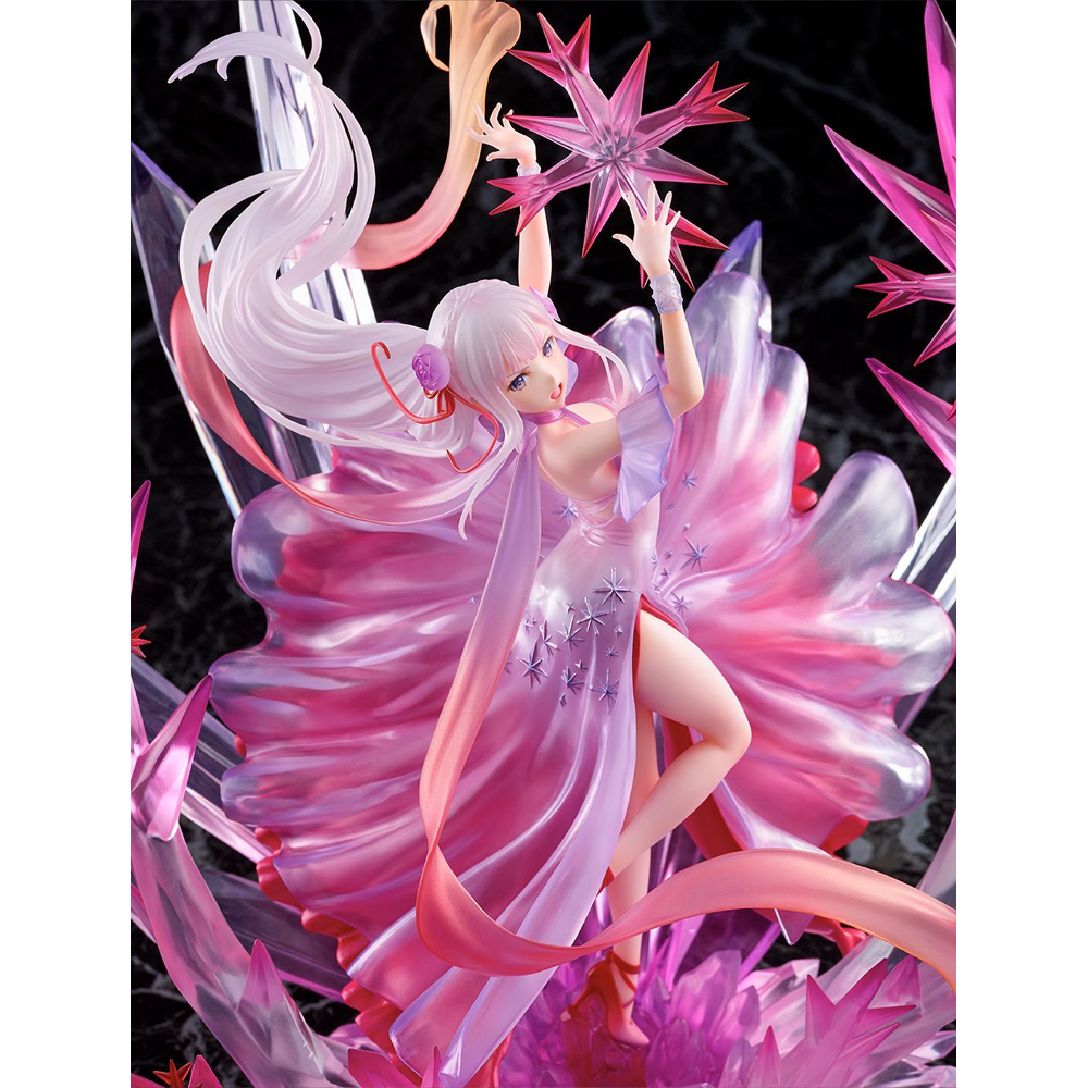 eStream: Re:Zero Starting Life in Another World Frozen Emilia (Crystal Dress Ver.) 1/7 Scale Shibuya Scramble Figure (ONLINE ORDER ONLY)