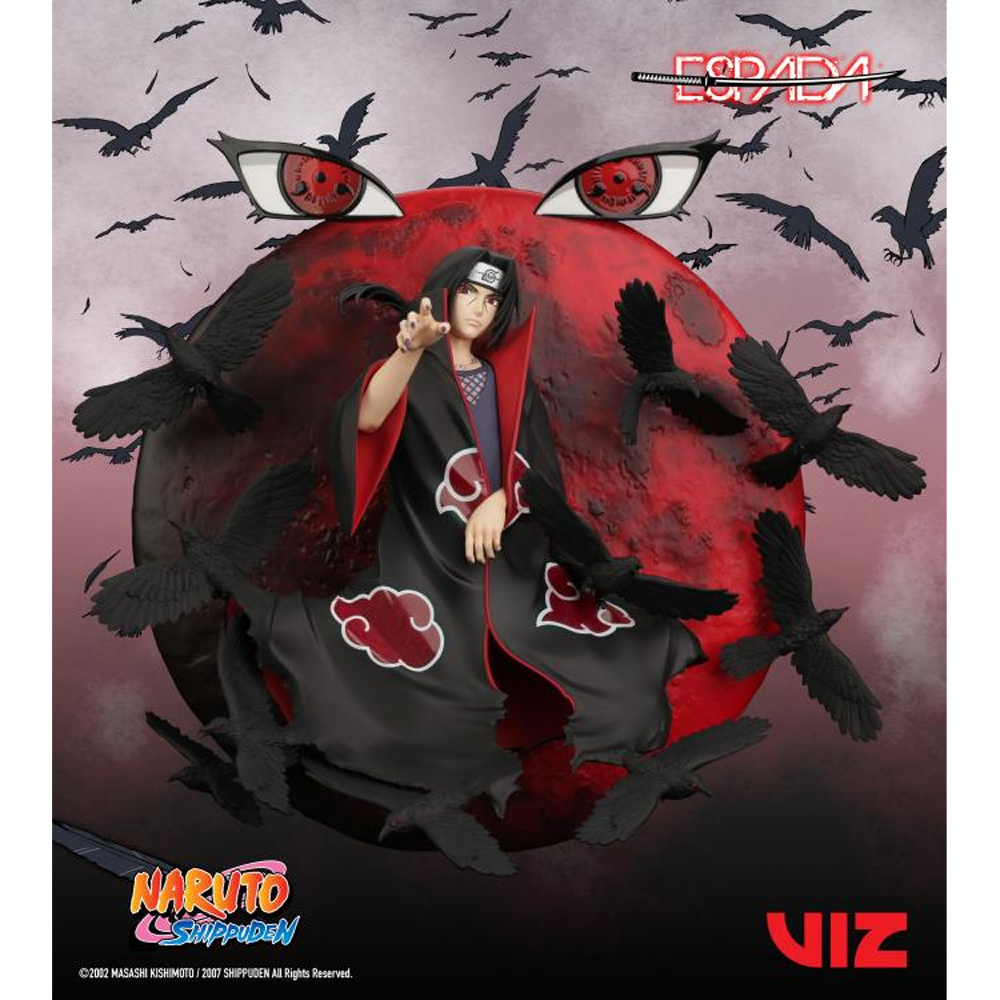 ESPADA ART: Naruto Shippuden - Itachi Uchiha 1/8 Scale Wall Figure (ONLINE ORDER ONLY)