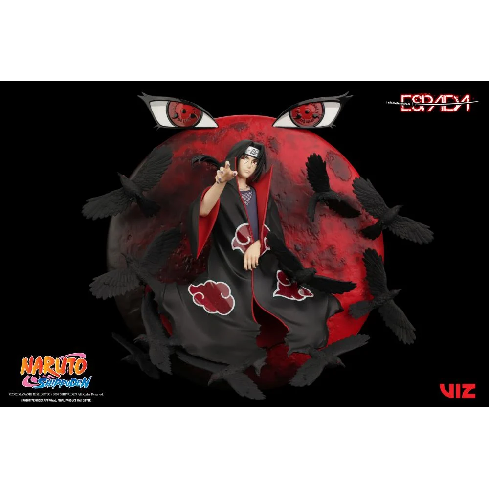 ESPADA ART: Naruto Shippuden - Itachi Uchiha 1/8 Scale Wall Figure (ONLINE ORDER ONLY)