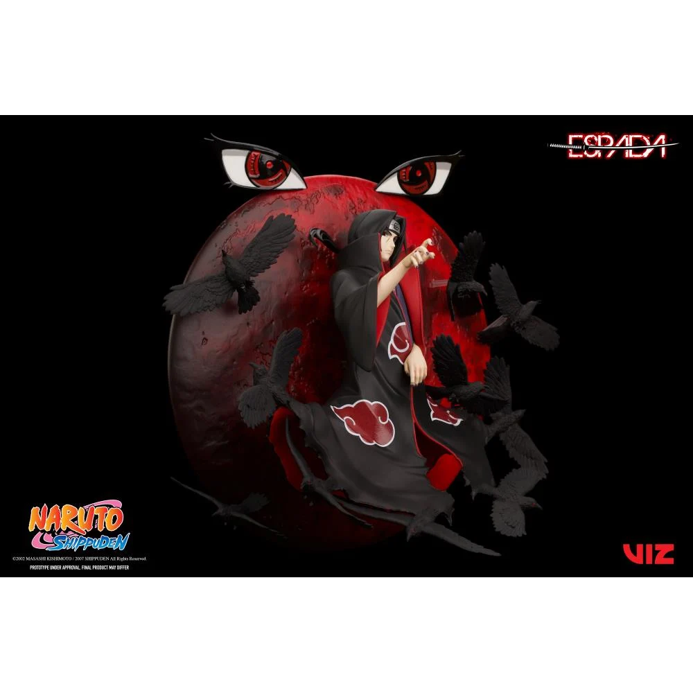 ESPADA ART: Naruto Shippuden - Itachi Uchiha 1/8 Scale Wall Figure (ONLINE ORDER ONLY)
