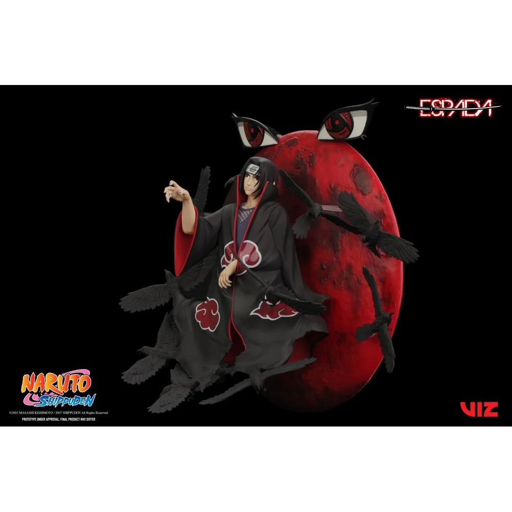 ESPADA ART: Naruto Shippuden - Itachi Uchiha 1/8 Scale Wall Figure (ONLINE ORDER ONLY)