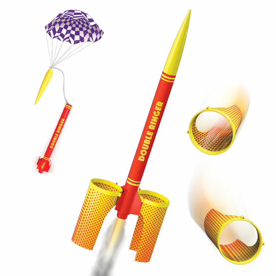 EST7279 Double Ringer Rocket Kit Estes (ONLINE ORDER ONLY)