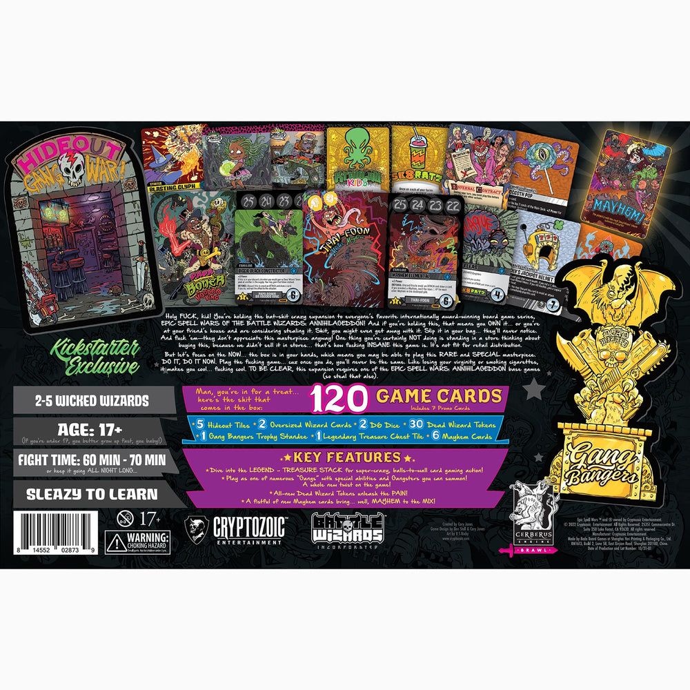 Epic Spell Wars of the Battle Wizards: ANNIHILAGEDDON — Gang Bangers (KICKSTARTER EXCLUSIVE) (ONLINE ORDER ONLY)