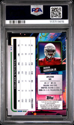 Graded 2024 Topps Cosmic Chrome Marvin Harrison Jr #101 Rookie RC Football Card PSA 10 Gem Mint (ONLINE ORDER ONLY)
