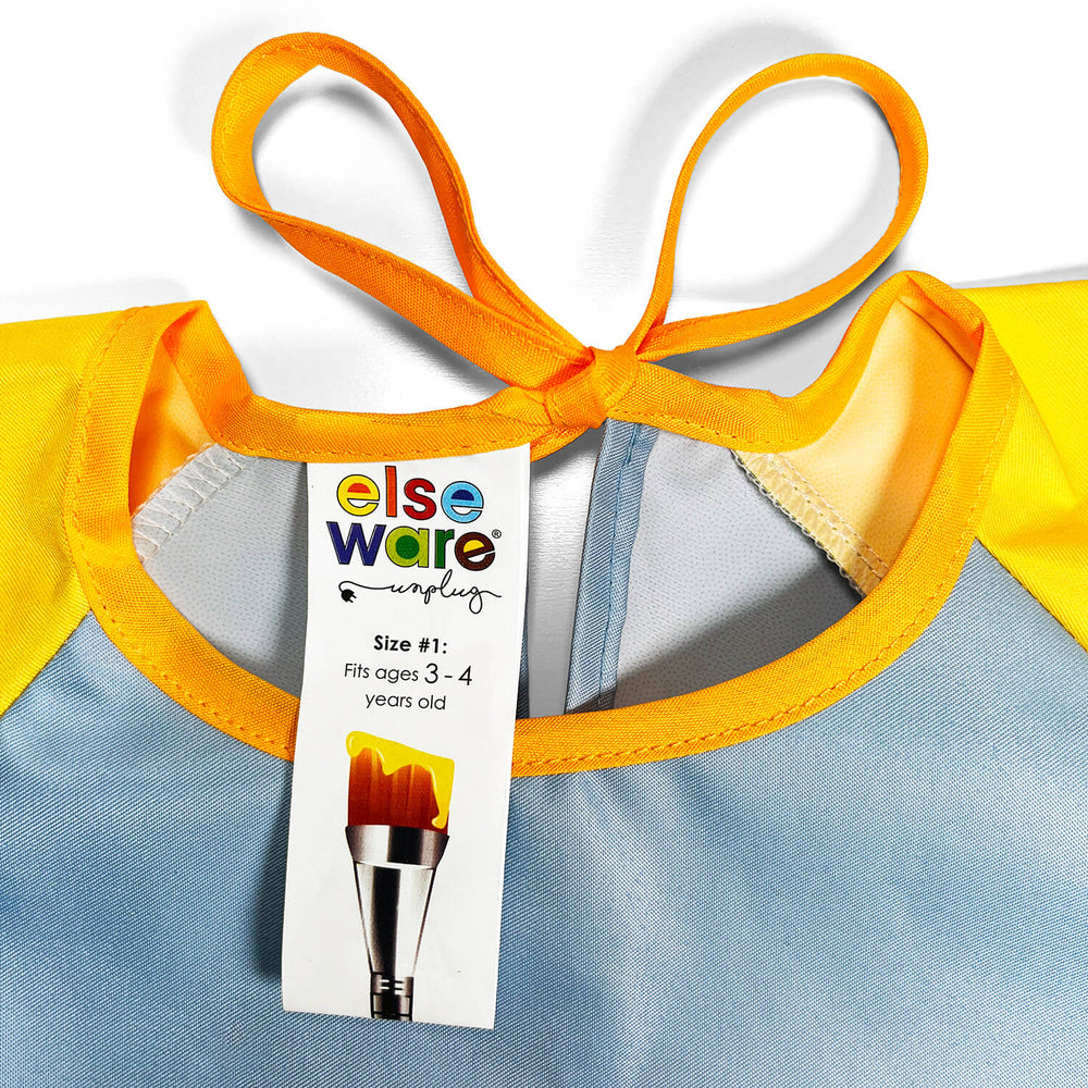 Art Smock with Pocket (Ages 3-6, 2 Sizes) Kid-Friendly (ONLINE ORDER ONLY)