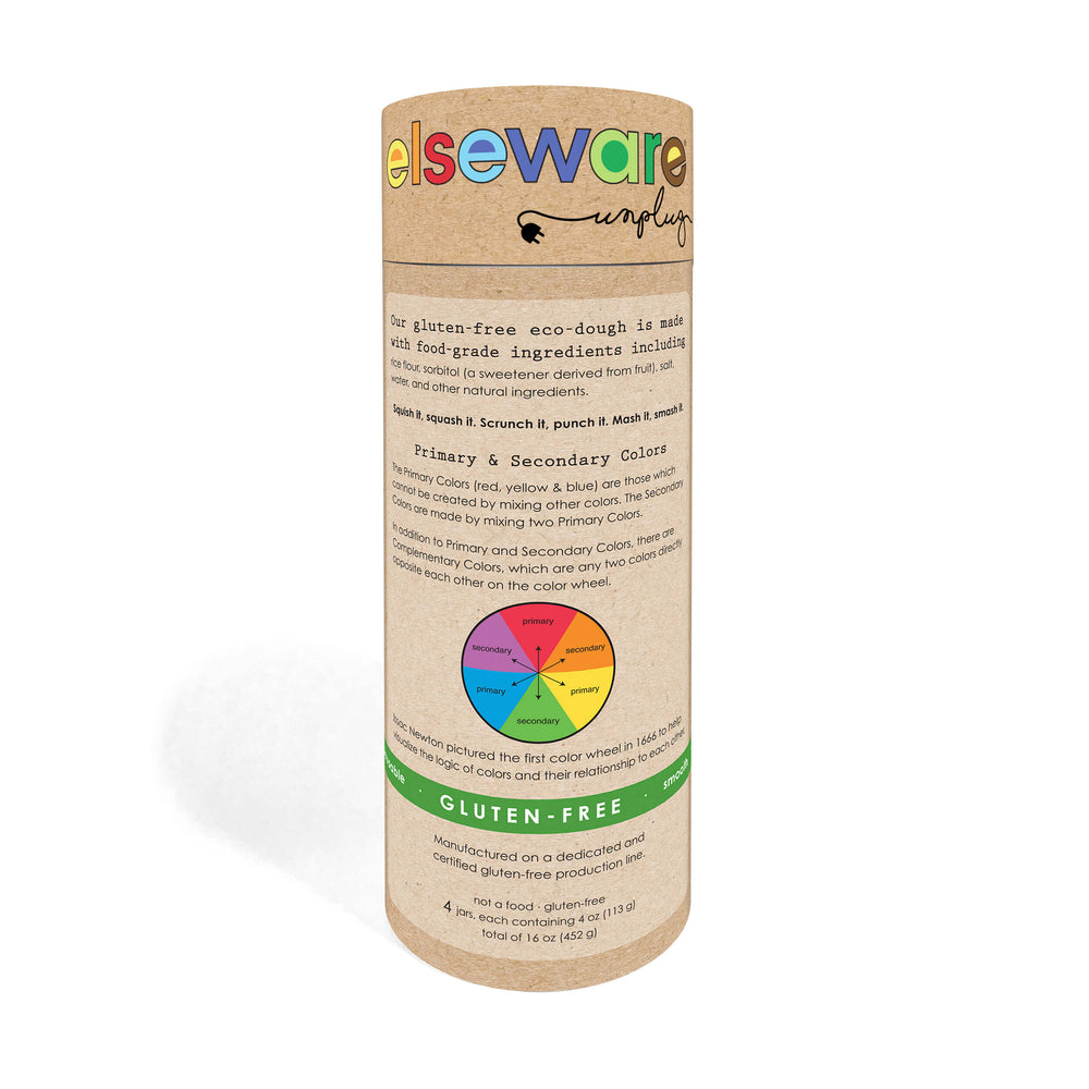Eco-Dough 4pk GLUTEN FREE – Natural, Non-Toxic Sensory Toy (ONLINE ORDER ONLY)