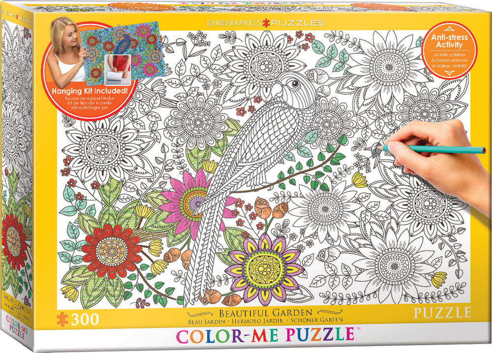 Puzzle: Color-Me Collection - Beautiful Garden (ONLINE ORDER ONLY)