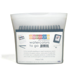 Watercolors To-Go Kit – Travel Friendly – 12 Colors (ONLINE ORDER ONLY)