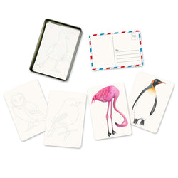 Coloring Postcards w/ 6 Designs (30 cards) (ONLINE ORDER ONLY)
