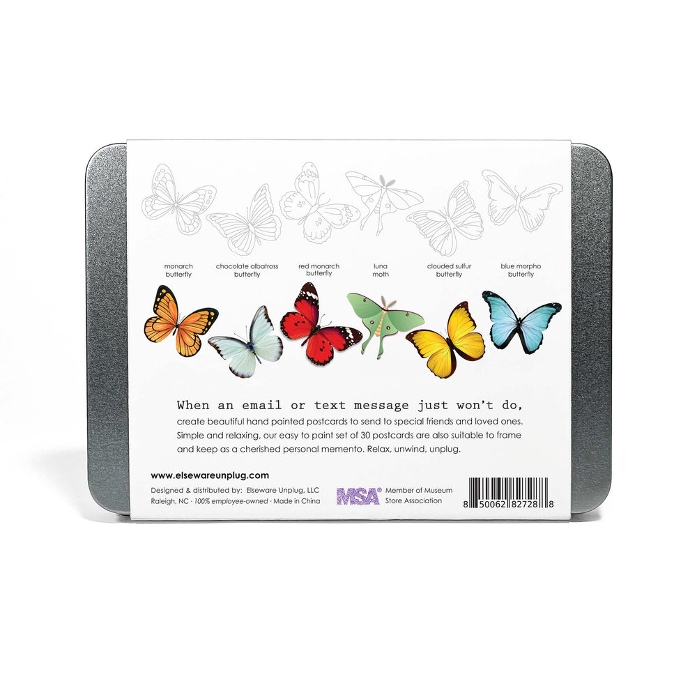 Coloring Postcards w/ 6 Designs (30 cards) (ONLINE ORDER ONLY)