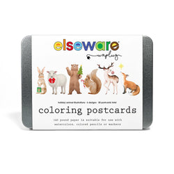 Coloring Postcards w/ 6 Designs (30 cards) (ONLINE ORDER ONLY)
