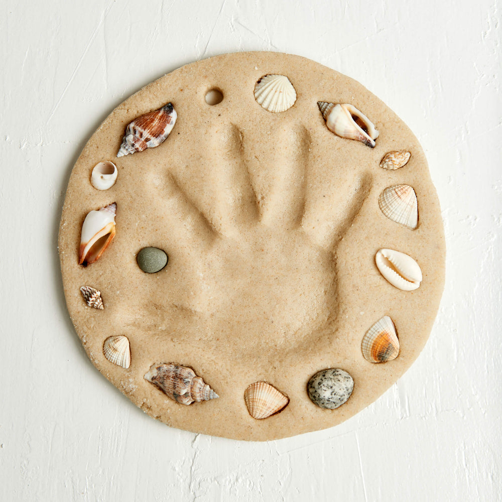 Day at the Beach – Kids Hand & Footprint Keepsake (ONLINE ORDER ONLY)