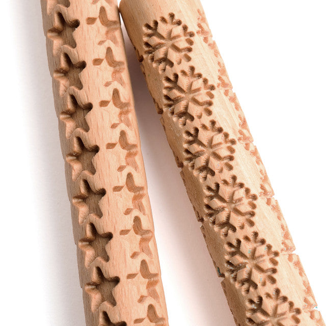 Wooden Eco-Dough Rollers – High-Quality Beechwood Tool (ONLINE ORDER ONLY)