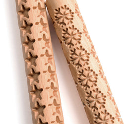 Wooden Eco-Dough Rollers – High-Quality Beechwood Tool (ONLINE ORDER ONLY)