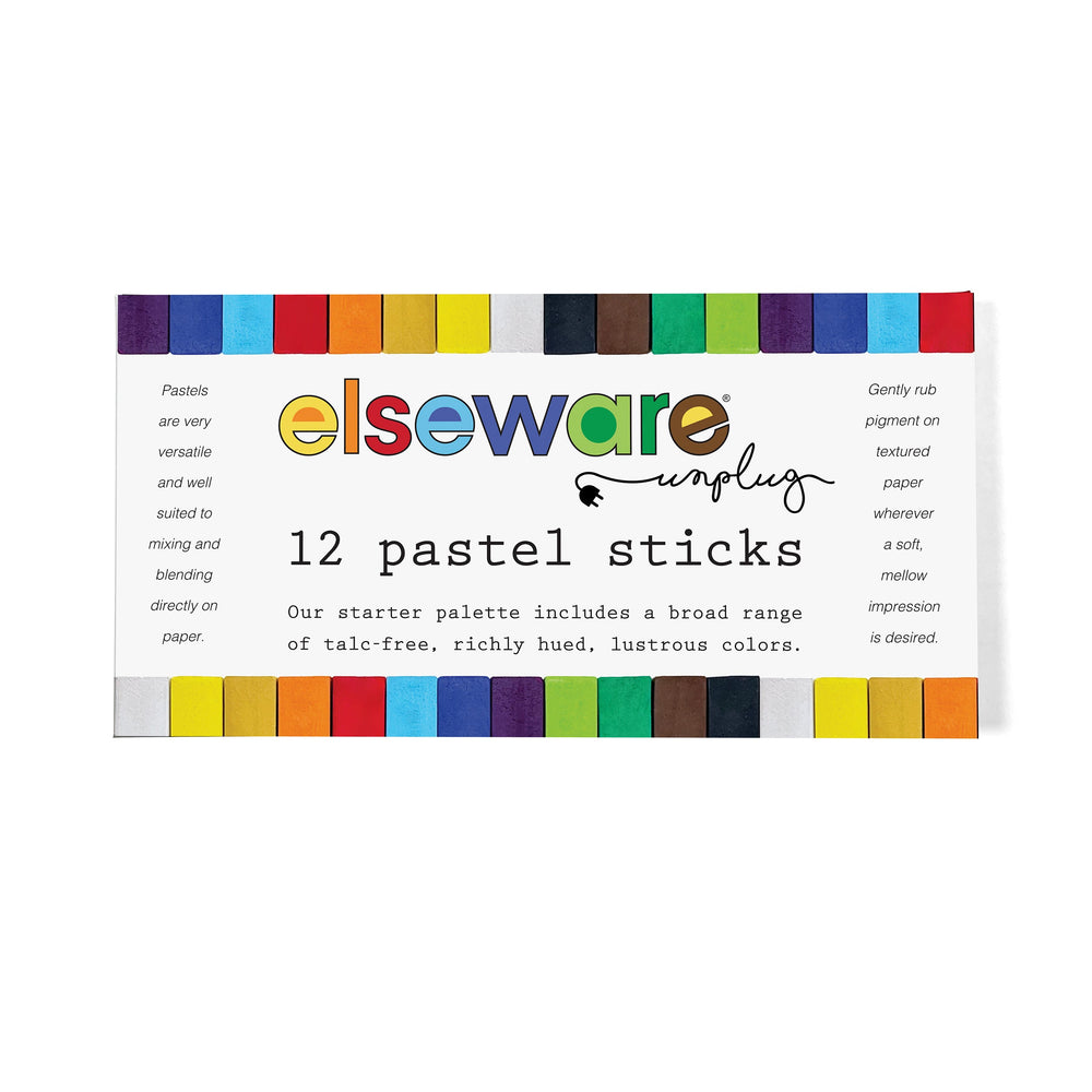 Pastel Sticks – Talc-Free – 12 Vibrant Colors