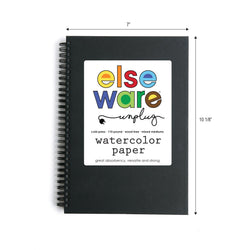 Watercolor Paper Pad (Large) – 7" x 10" – 110 lb Cotton Rag (ONLINE ORDER ONLY)