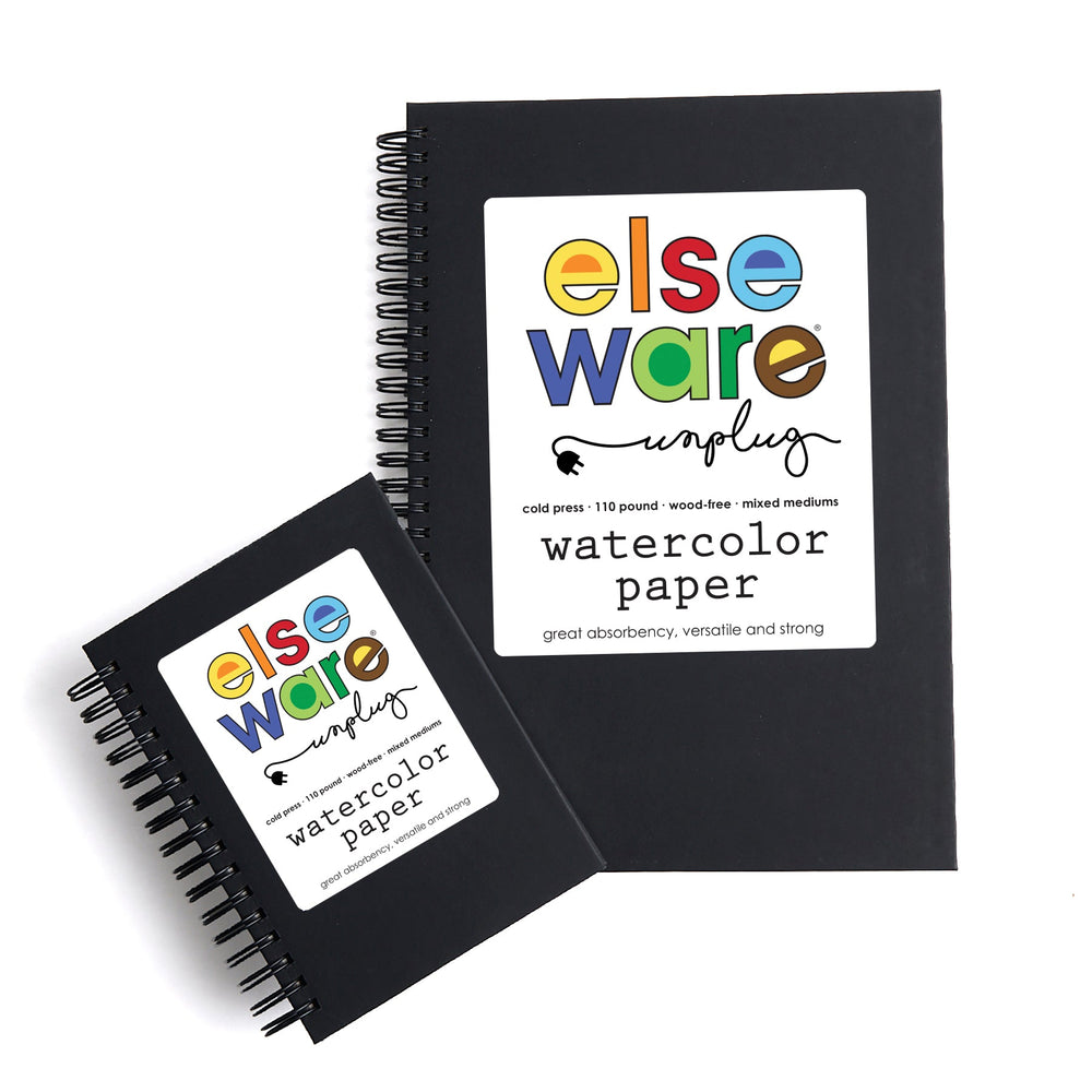 Watercolor Paper Pad (Large) – 7" x 10" – 110 lb Cotton Rag (ONLINE ORDER ONLY)