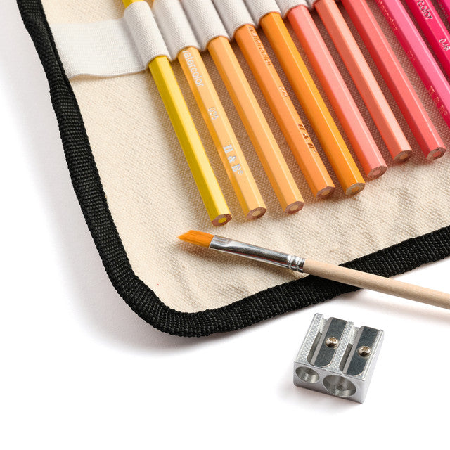 Watercolor Pencils – 36 Colors – Canvas Rollup – Eco-Friendly (ONLINE ORDER ONLY)