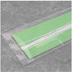 EVG101 White Dimensional Styrene Plastic Strips .010 x .030 x 14in (10) (ONLINE ORDER ONLY)