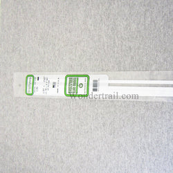 EVG139 White Dimensional Strips .030in x .250in x 14in (10) Evergreen (ONLINE ORDER ONLY)