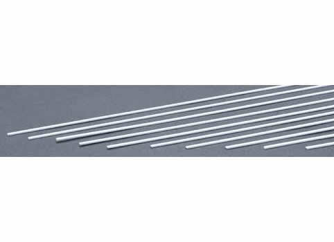 EVG144 White Dimensional Strips .040in x .080in x 14in (10) Evergreen (ONLINE ORDER ONLY)