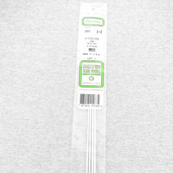 EVG283 H-Columns Polystyrene .100in x 14in Pack of 4 Evergreen (ONLINE ORDER ONLY)