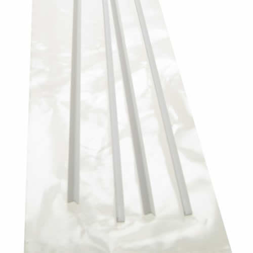 EVG293 Angle Polystyrene 0.100in x 14in Pack of 4 Evergreen (ONLINE ORDER ONLY)