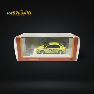 Fast Speed Mitsubishi Lancer Evolution EVO VII FNF Green Livery Figure Version 1:64 (ONLINE ORDER ONLY)